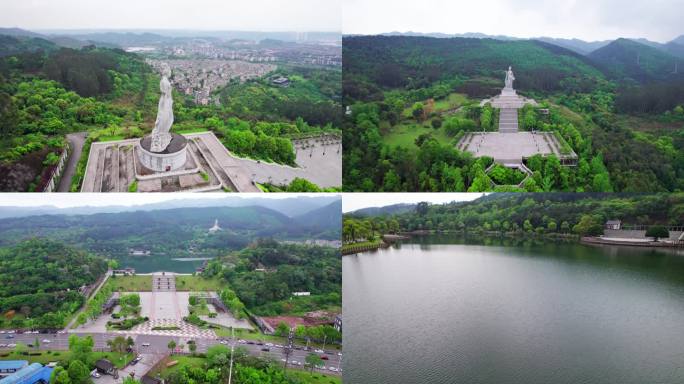 4K航拍永川神女湖