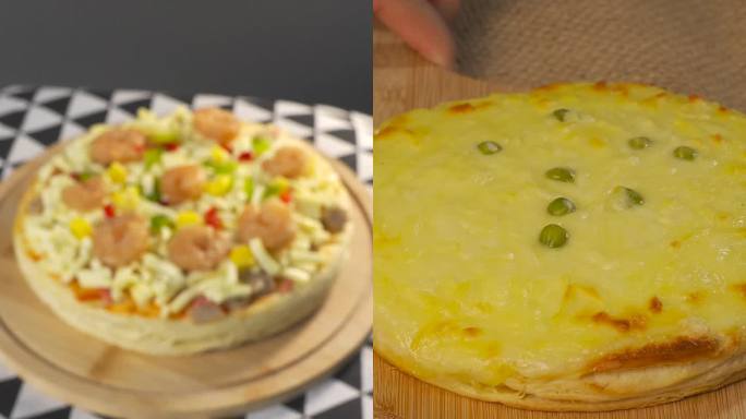 4K竖版电商短视频披萨美食产品实拍
