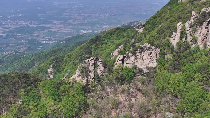 航拍蒙山