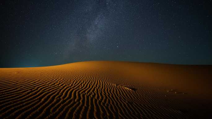 沙漠星空银河