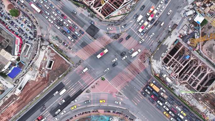 中国广东省广州市荔湾区芳村地铁十字路口