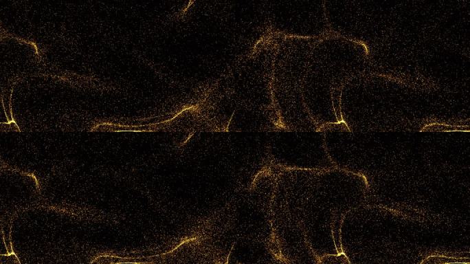 唯美粒子流动背景（循环）