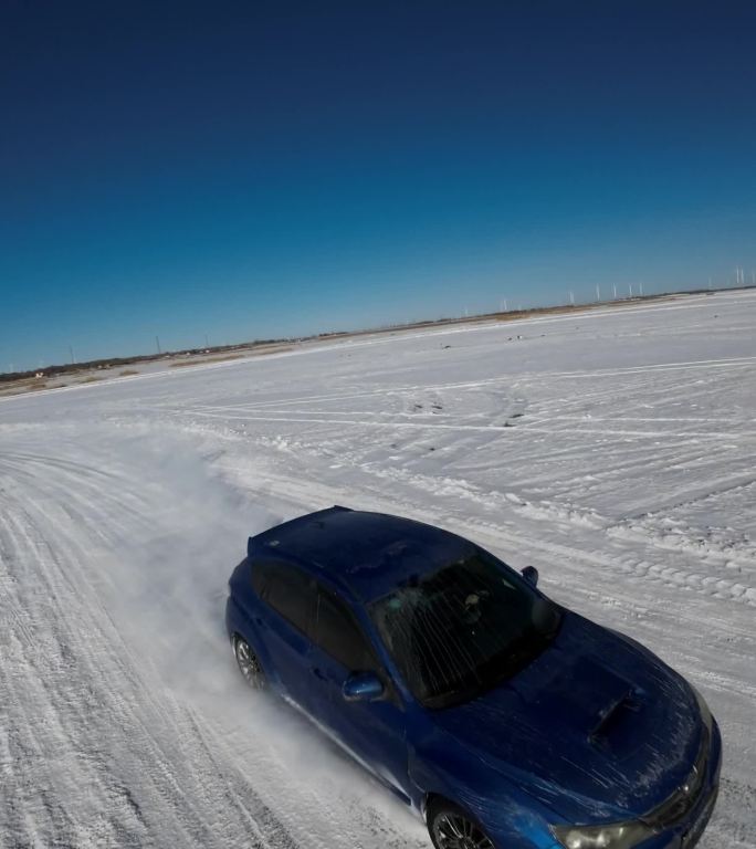 雪地试车 漂移 冰面漂移 练习漂移