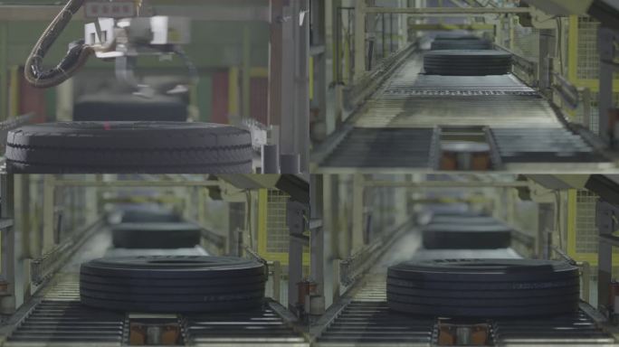 轮胎工厂生产线