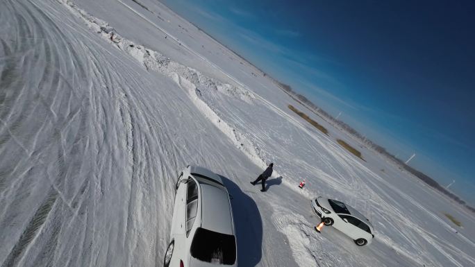 雪地试车 漂移 冰面漂移 练习漂移