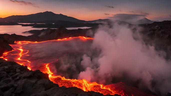 火山喷发