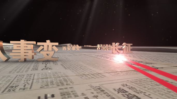 历史时间线文字