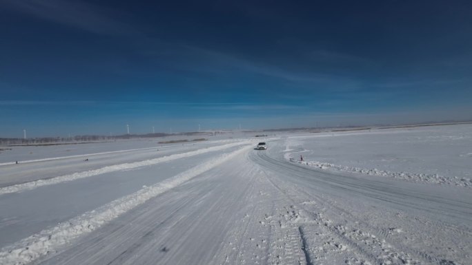 雪地试车 漂移 冰面漂移 练习漂移