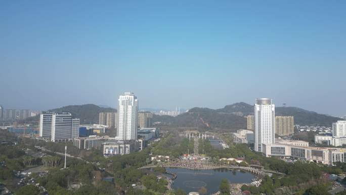 台州椒江和合公园2024春节 白天