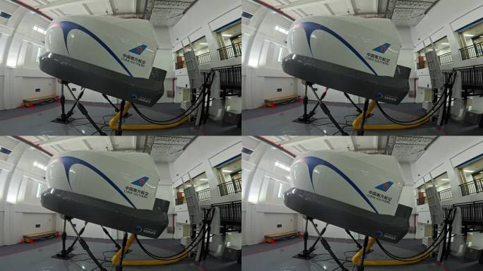珠海翔翼首台国产飞行模拟机