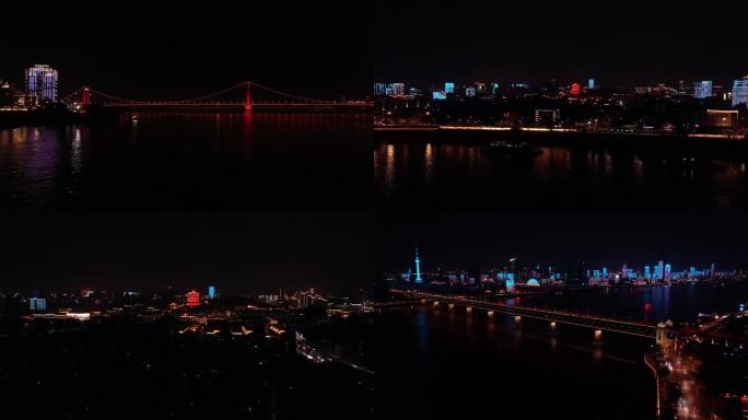 武汉江滩夜景