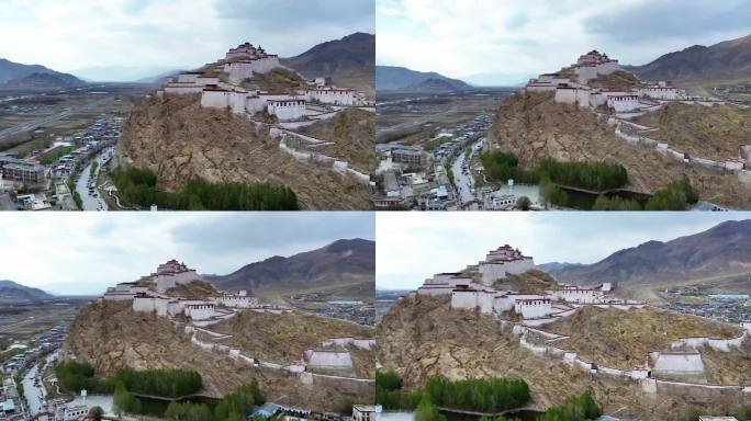 西藏 日喀则 江孜古堡 宗山古堡