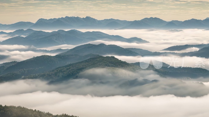 4K宽屏 云海山川