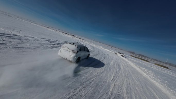 雪地试车 漂移 冰面漂移 练习漂移