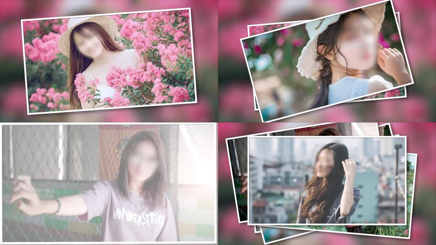 唯美拍照多张图片展示定格4K