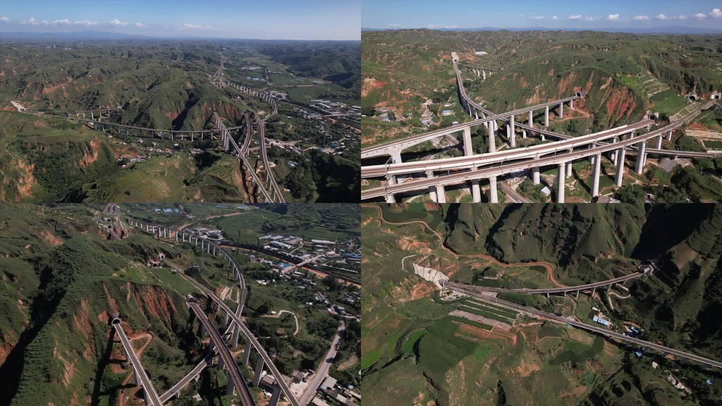 山西黄土高原铁路桥梁