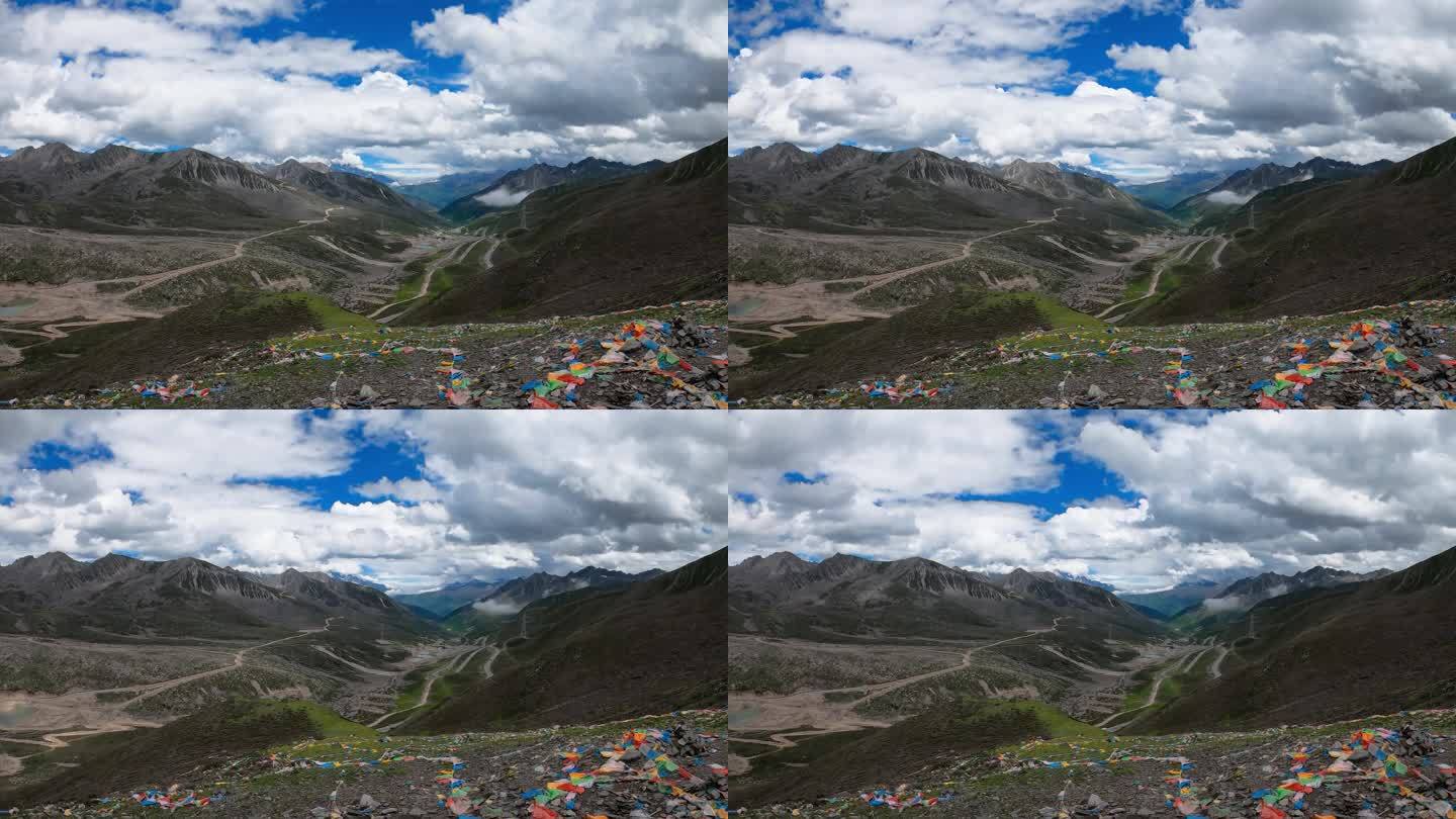 川藏北线317国道折多山延时摄影4k