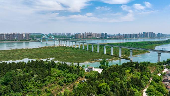 宜万铁路大桥（小景）