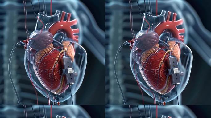 心脏起搏器概念图