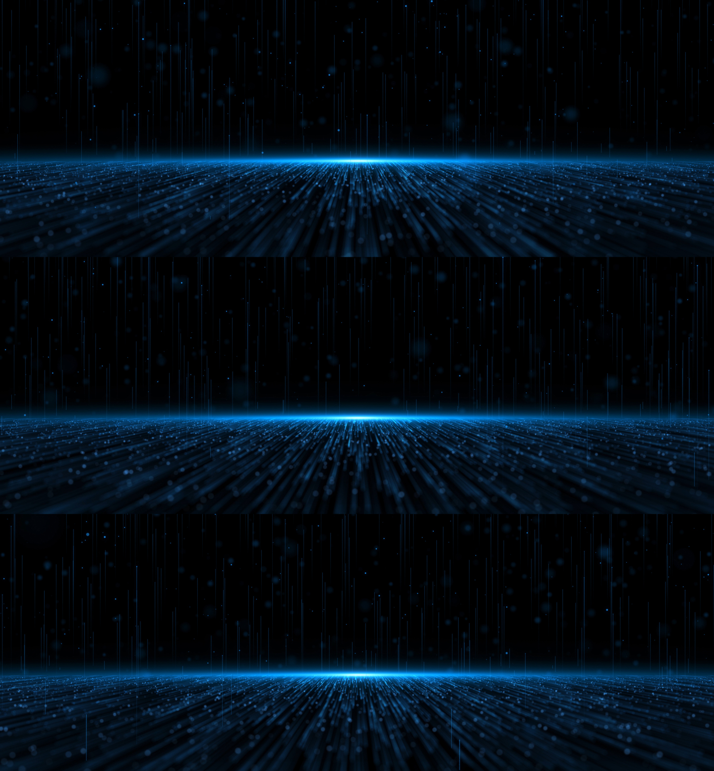 科技感蓝色粒子线条空间背景