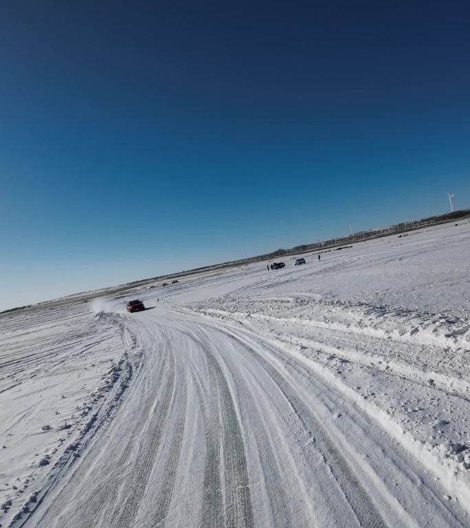 雪地试车 漂移 冰面漂移 练习漂移