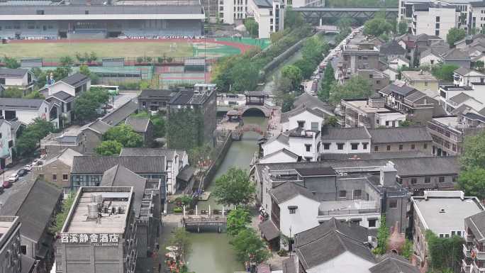 4k4月初晴天瓶窑老街瓶窑中学雷迪森庄园