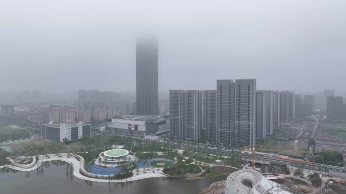 4k4月下旬阴天余杭城北万象城