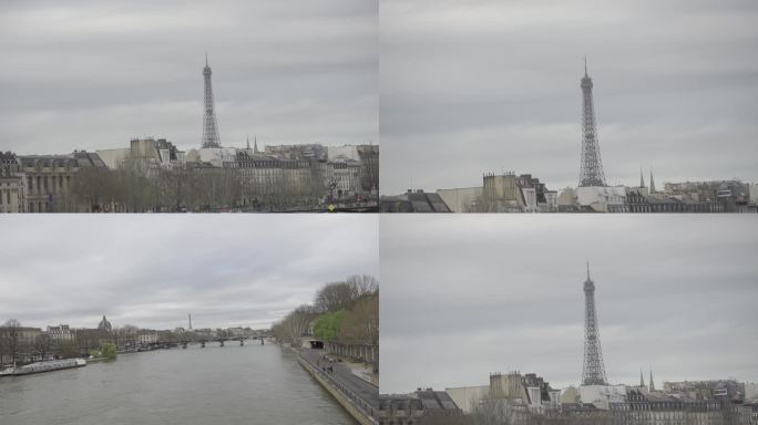 Log原视频 | 法国巴黎情人桥人流