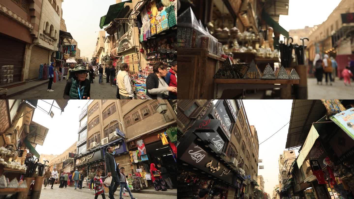 埃及最大的露天市场 开罗市的哈利里市场1
