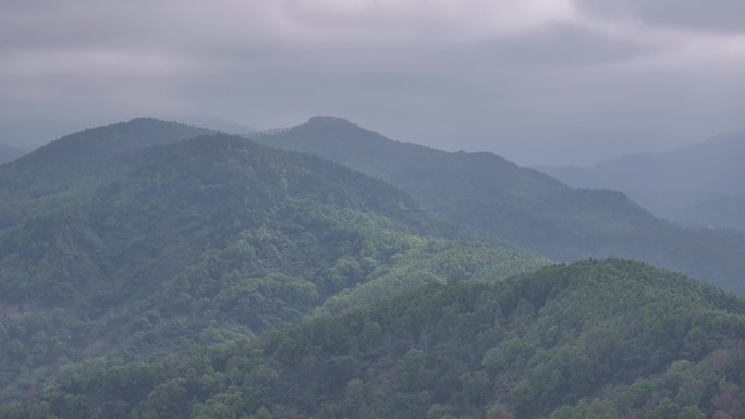 4K-Log-航拍五指山山脉