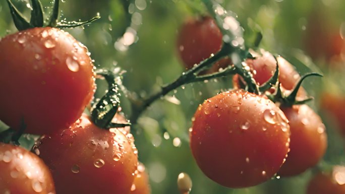 丰收的西红柿