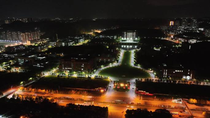 贵州大学夜景