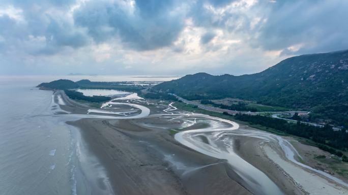 横琴海滩延时