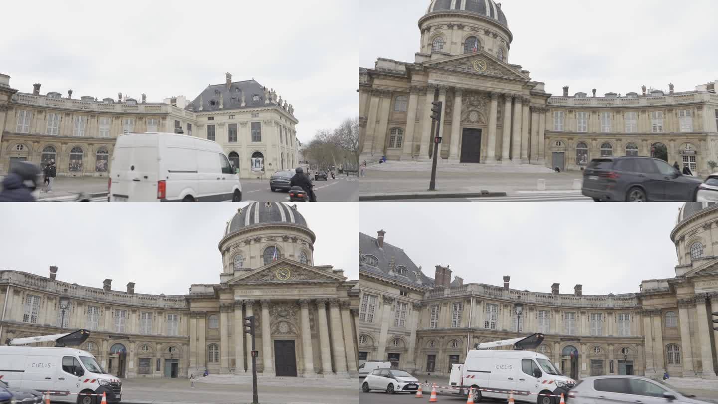 Log原视频 | 法国巴黎街景人流