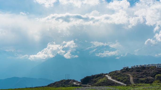 4K贡嘎雪山王岗坪雅安川西云海延时合集