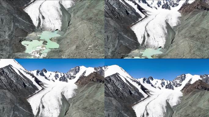 地球大陆现代冰川冰蚀湖冰碛湖