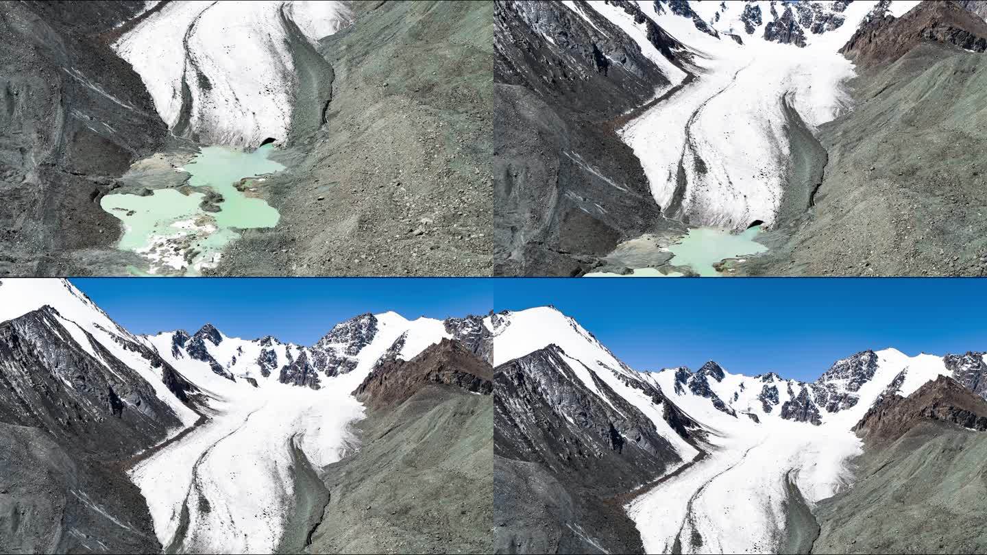 地球大陆现代冰川冰蚀湖冰碛湖