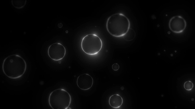 八种漂浮的泡泡 气泡