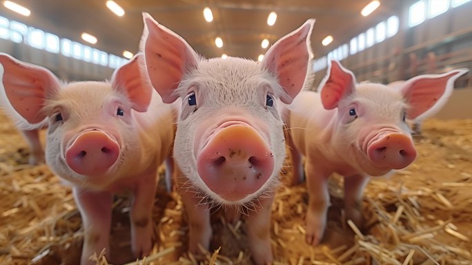 猪猪 家畜 农场 动物 农业 养殖 猪圈