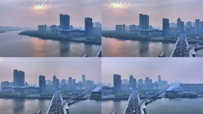 沈阳城市景观高清视频