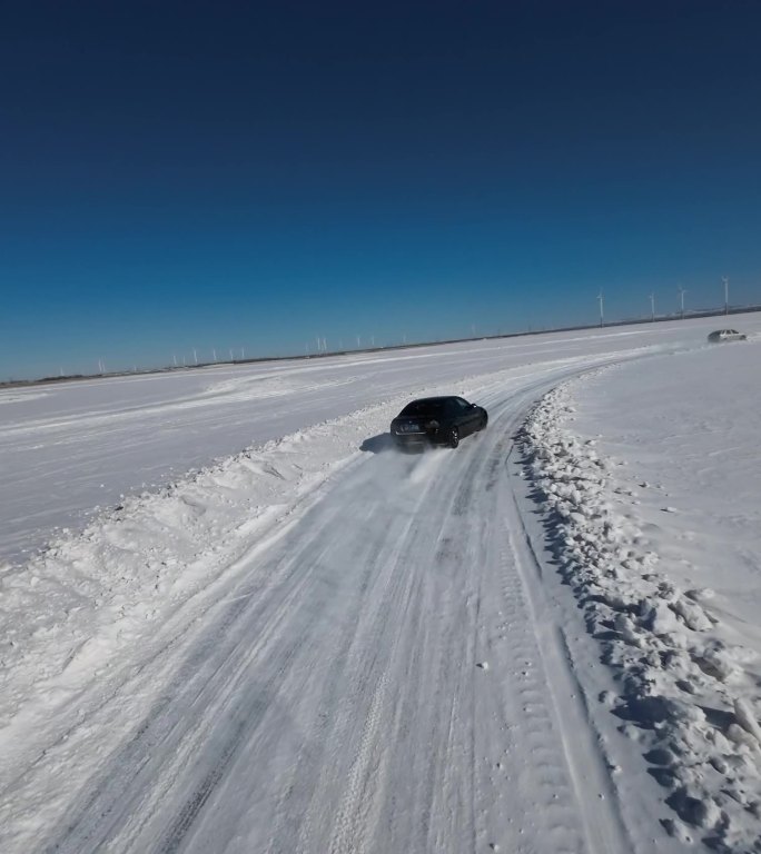 雪地试车 漂移 冰面漂移 练习漂移