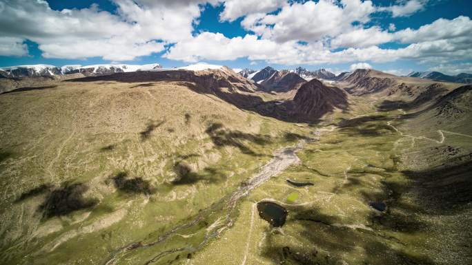 新疆喀尔里克山冰川自然保护区腹地