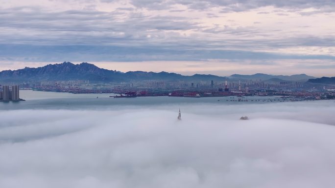 青岛风光平流雾-12