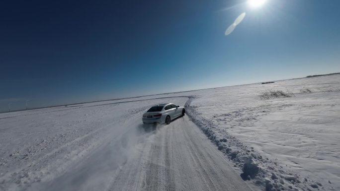 雪地试车 漂移 冰面漂移 练习漂移