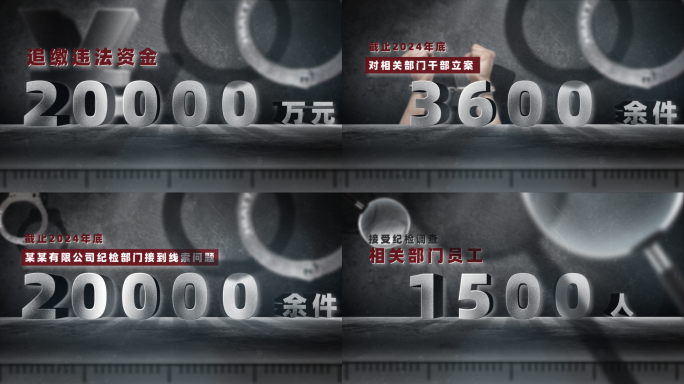 纪检反腐 警示大数据【无插件】