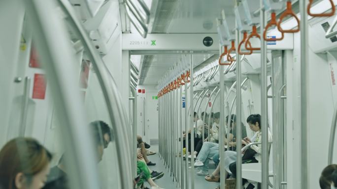 地铁站素材深圳地铁公共交通C0167