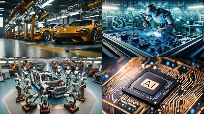新质力生产力AI汽车生产线