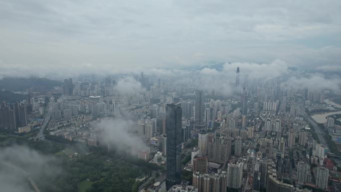 雨后的城市