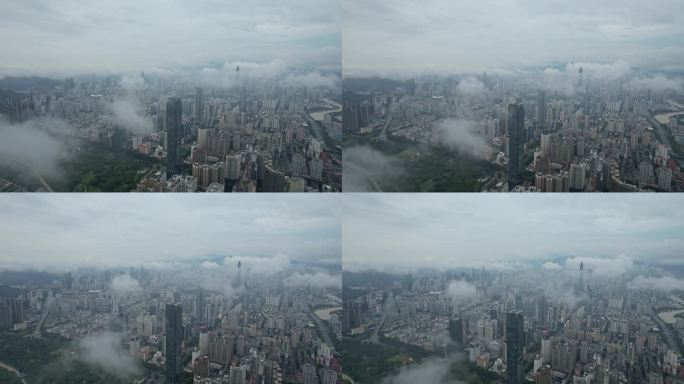 雨后的城市