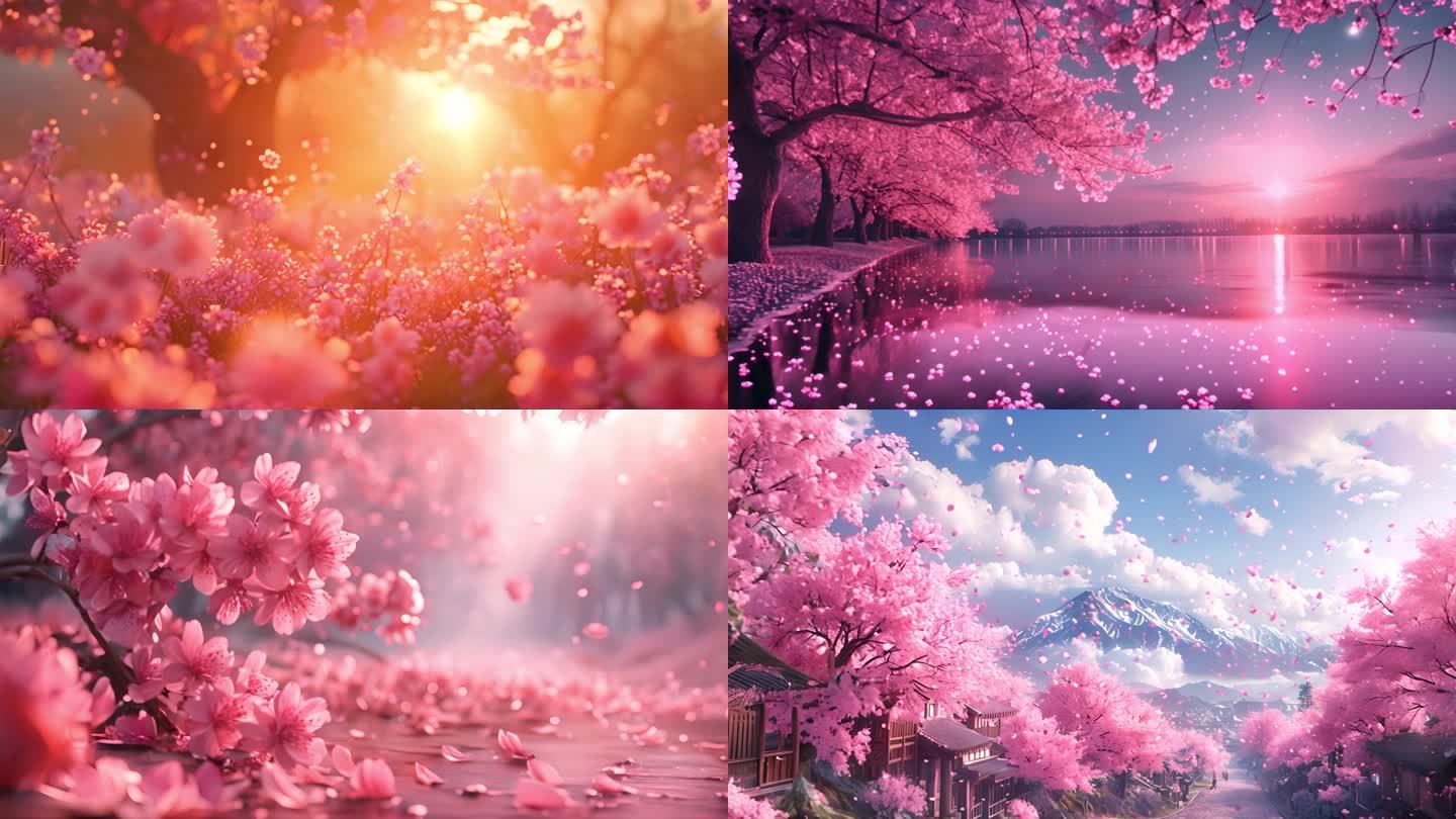 樱花 春天 盛开 花朵 粉色 樱花树